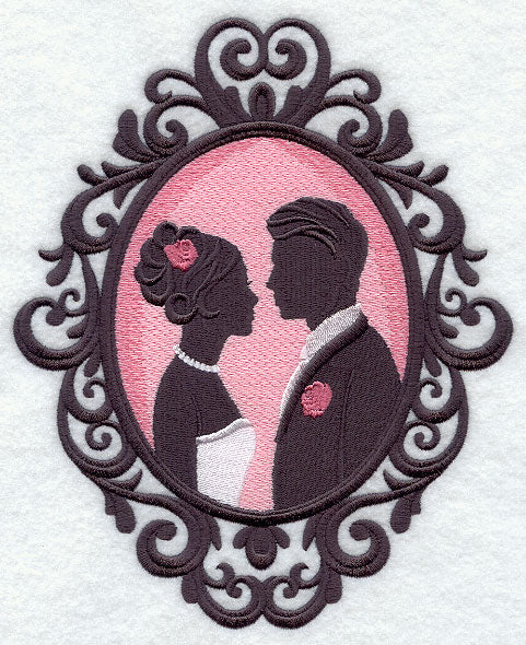 Bride & Groom Silhouette Cameo