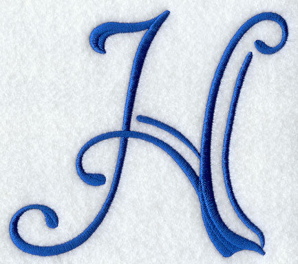Formal Affair Capital Letter H - 5 Inch