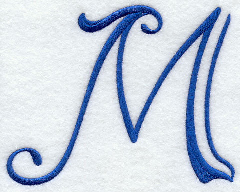 Formal Affair Capital Letter M - 5 Inch