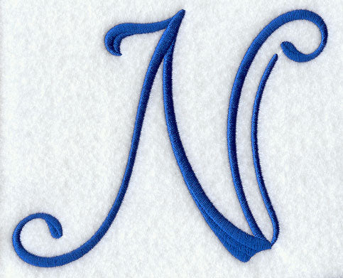 Formal Affair Capital Letter N - 5 Inch