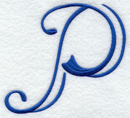 Formal Affair Capital Letter P - 5 Inch