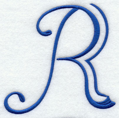 Formal Affair Capital Letter R - 5 Inch