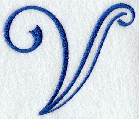 Formal Affair Capital Letter V - 5 Inch