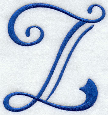 Formal Affair Capital Letter Z - 5 Inch