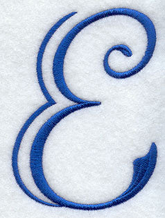 Formal Affair Capital Letter E - 5 Inch