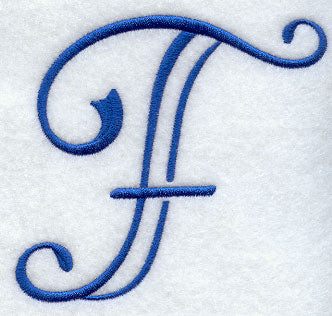 Formal Affair Capital Letter F - 5 Inch