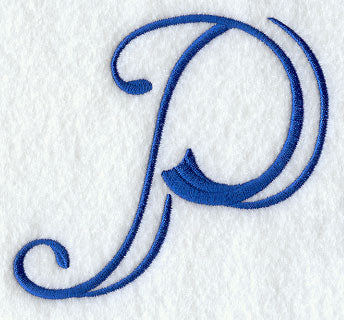 Formal Affair Capital Letter P - 5 Inch