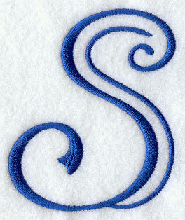 Formal Affair Capital Letter S - 5 Inch