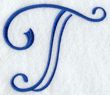 Formal Affair Capital Letter T - 5 Inch