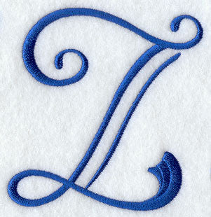 Formal Affair Capital Letter Z - 5 Inch