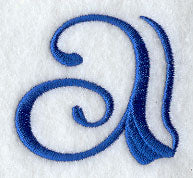 Formal Affair Lower Case a - 5 Inch