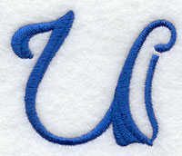 Formal Affair Lower Case u - 5 Inch