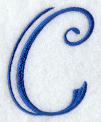 Formal Affair Capital Letter C - 5 Inch