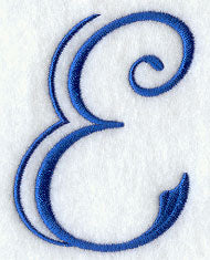 Formal Affair Capital Letter E - 5 Inch
