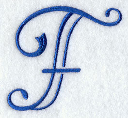 Formal Affair Capital Letter F - 5 Inch