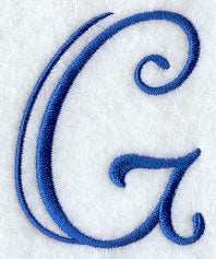 Formal Affair Capital Letter G - 5 Inch