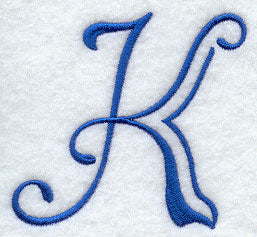 Formal Affair Capital Letter K - 5 Inch