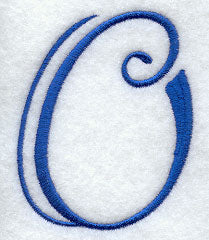 Formal Affair Capital Letter O - 5 Inch