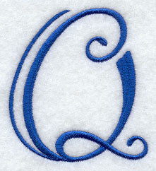 Formal Affair Capital Letter Q - 5 Inch