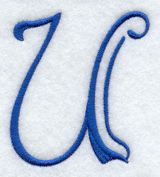 Formal Affair Capital Letter U - 5 Inch