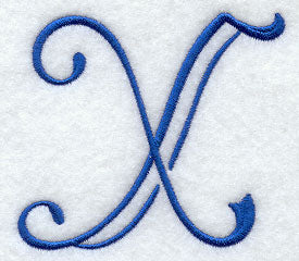 Formal Affair Capital Letter X - 5 Inch