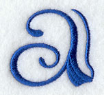 Formal Affair Lower Case a - 5 Inch