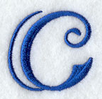 Formal Affair Lower Case c - 5 Inch