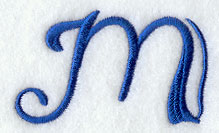 Formal Affair Lower Case m - 5 Inch