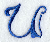 Formal Affair Lower Case u - 5 Inch