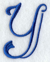 Formal Affair Lower Case y - 5 Inch