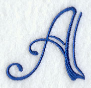 Formal Affair Capital Letter A - 5 Inch