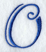 Formal Affair Capital Letter O - 5 Inch