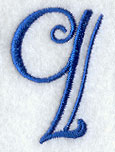 Formal Affair Lower Case q - 5 Inch