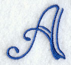Formal Affair Capital Letter A - 5 Inch