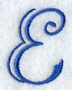 Formal Affair Capital Letter E - 5 Inch