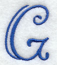 Formal Affair Capital Letter G - 5 Inch