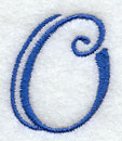 Formal Affair Capital Letter O - 5 Inch
