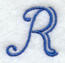 Formal Affair Capital Letter R - 5 Inch
