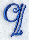 Formal Affair Lower Case q - 5 Inch