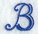 Formal Affair Capital Letter B - 5 Inch