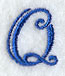 Formal Affair Capital Letter Q - 5 Inch