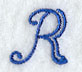 Formal Affair Capital Letter R - 5 Inch