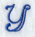 Formal Affair Capital Letter Y - 5 Inch