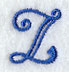 Formal Affair Capital Letter Z - 5 Inch