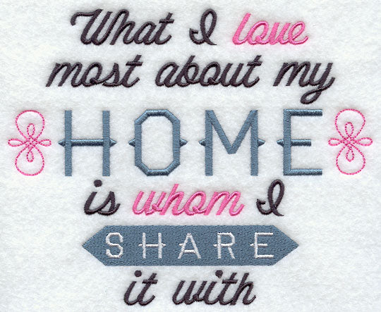 Home is Whom I Share it With