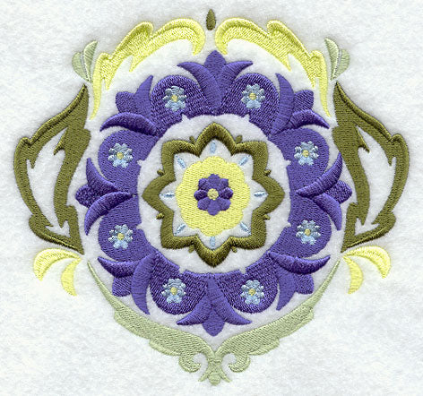 Suzani Flower and Butterfly Feature