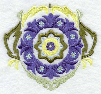 Suzani Flower and Butterfly Feature