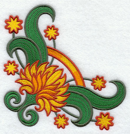 Suzani Chrysanthemum Corner