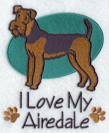 I Love My Airedale
