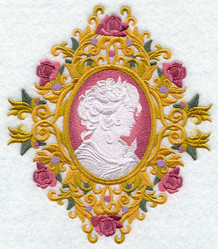 Victorian Cameo and Roses